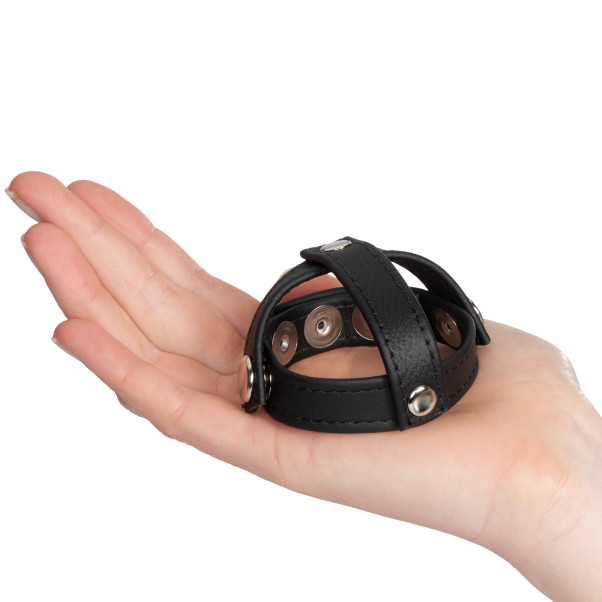 COLT Harnais C/B en Cuir avec Pièce Séparatrice en H Image du produit avec des mains 50