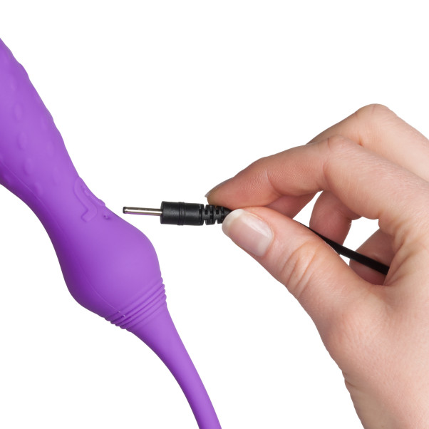 Adrien Lastic 2X Vibromasseur à Double Extrémité Télécommandé Image du produit avec des mains 52