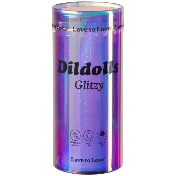 Love To Love Dildolls Glitzy Gode 19 cm Image de l'emballage 90