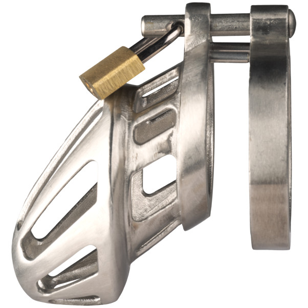 Bon4ML Solid Cage de Chasteté en Acier Image du produit 2