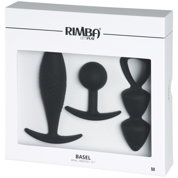 Rimba Basel Anal Fantasy Kit de Plug Anal Moyen Image de l'emballage 90