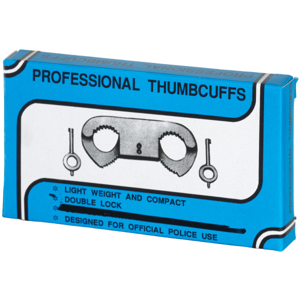Rimba Menottes de Pouce de Police en Métal Image de l'emballage 90