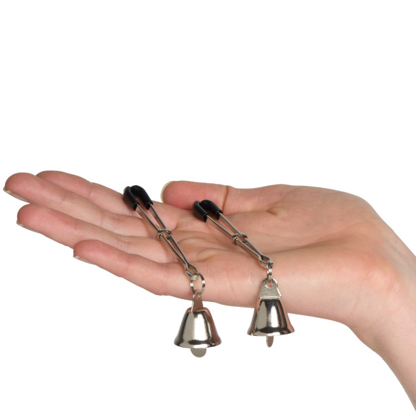 Master Serie Chimera Pinces à Tétons avec Cloches Image du produit avec des mains 50