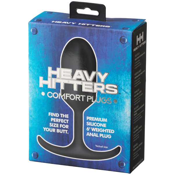 Heavy Hitters Plug Anal Large avec Poids Image de l'emballage 90
