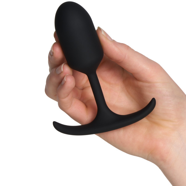 Heavy Hitters Plug Anal Petit avec Poids Image du produit avec des mains 50