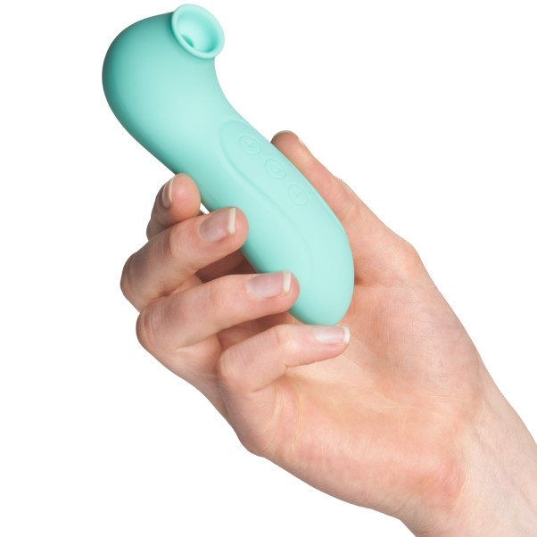 Tracy’s Dog C-Cucumber Vibromasseur À Succion Image du produit avec des mains 51