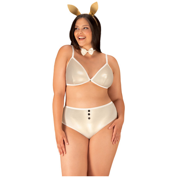 Obsessive Tenue De Lapin Dorée Grande Taille Image du produit 1