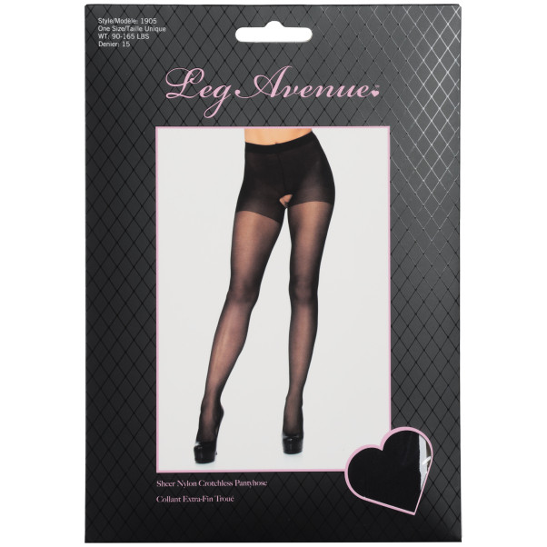 Leg Avenue Collants Transparents Ouverts Image de l'emballage 90