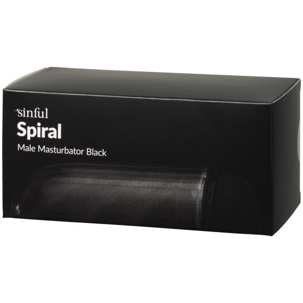 Sinful Spiral Black Male Masturbateur Image de l'emballage 90