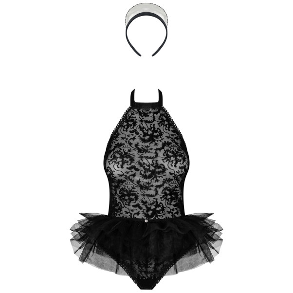 Obsessive Frilles Body Femme De Chambre Grande Taille Image du produit 3