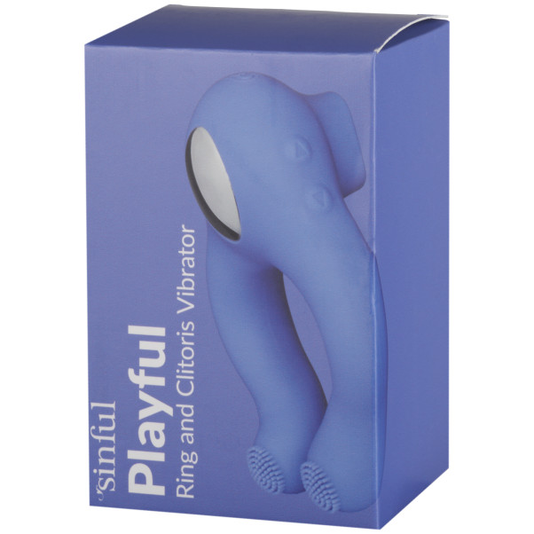 Sinful Playful Very Peri Anneau et Vibromasseur Clitoris Image de l'emballage 90