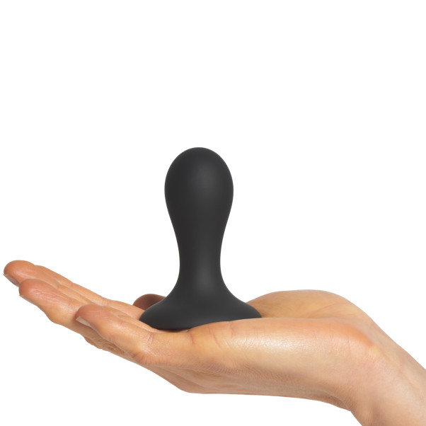 Sinful Jiggle Plug Anal Petit Noir Image du produit avec des mains 50
