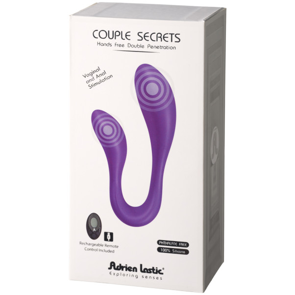 Adrien Lastic Couple Secrets II Vibromasseur Double Télécommandé Image de l'emballage 90