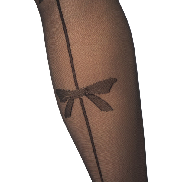 NORTIE Mint Hold-Up Collants avec Nœud Grande Taille Image du produit 4