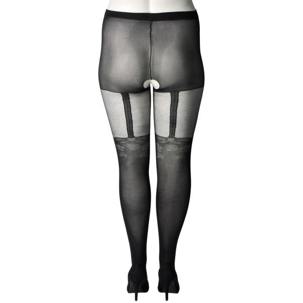 NORTIE Kvan Collants Ouverts avec Noeud Grande Taille Image du produit 7