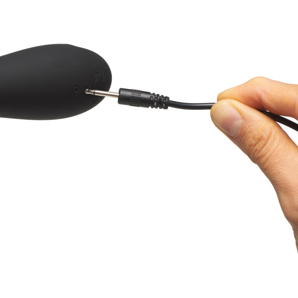 Sinful Slim Vibromasseur Point G Noir 12 Vitesses Image du produit avec des mains 50