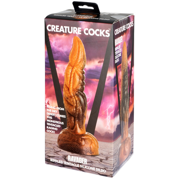 Creature Cocks Ravager Rippled Tentacle Gode en Silicone 20,5 cm Image de l'emballage 90