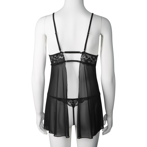 NORTIE Basil Ensemble Babydoll Noir Image du produit 6