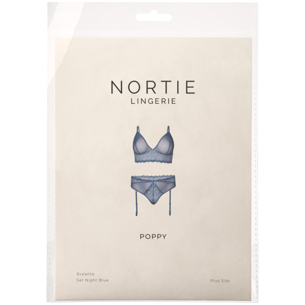 NORTIE Poppy Ensemble de Lingerie Bleu Nuit Grande Taille Image de l'emballage 90