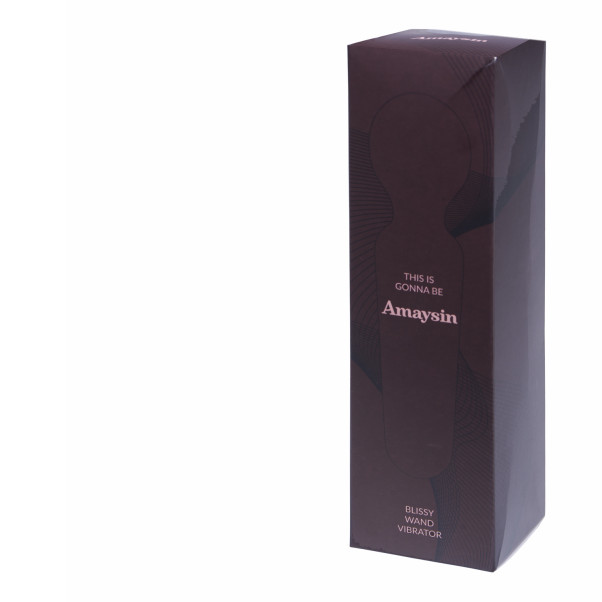 Amaysin Blissy Vibromasseur Wand Rechargeable Image de l'emballage 90