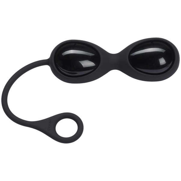 Le Wand Yoni Obsidian Double Boules de Geisha Kegel Image du produit 1