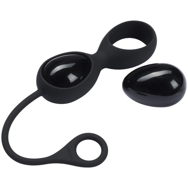Le Wand Yoni Obsidian Double Boules de Geisha Kegel Image du produit 3