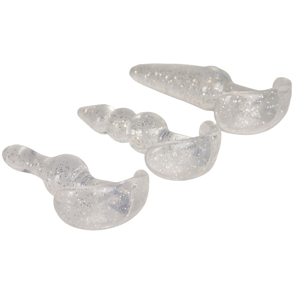 baseks Glitter Booty Ensemble de Plug Anaux pour Débutant·e·s Image du produit 2