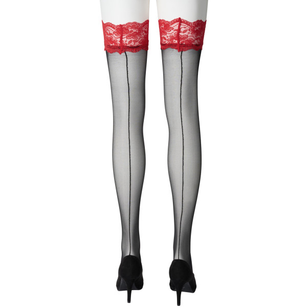 NORTIE Wilderness Bas avec Ourlet en Dentelle Rouge Image du produit 6