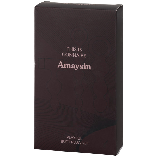 Amaysin Playful Ensemble Plugs Anaux Image de l'emballage 90