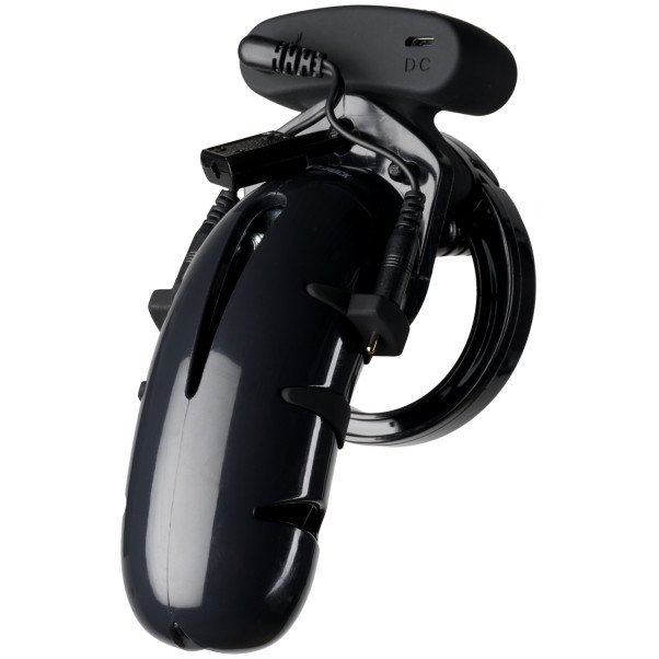 Mancage 22 Cage de Chasteté Électro avec Séparateur de Testicules Image du produit 1