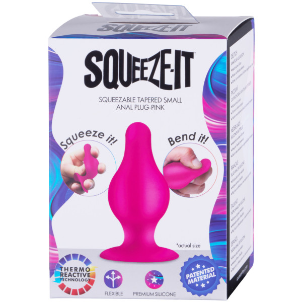 Squeeze-It Squeezable Plug Anal Petit Image de l'emballage 90