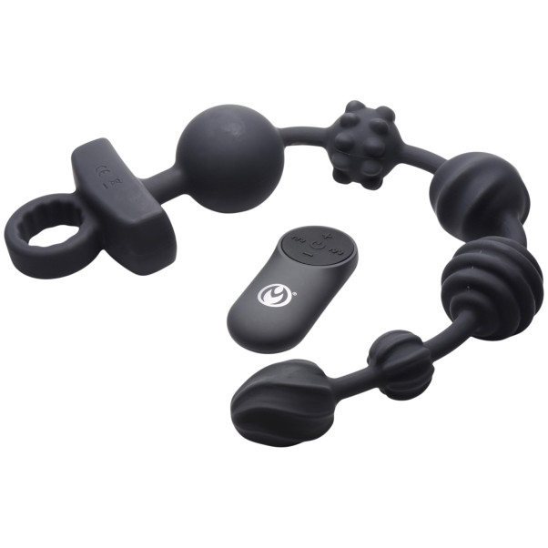 Master Series Dark Rattler Perles Anales Vibrantes Télécommandées Image du produit 1