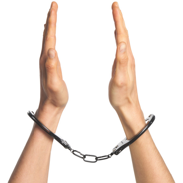 Sportsheets Sex & Mischief Shadow Ensemble de Menottes Image du produit avec des mains 50