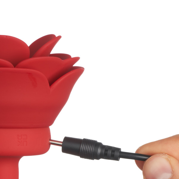 Booty Sparks Plug Anal Vibrant Petit Rose Image du produit avec des mains 52