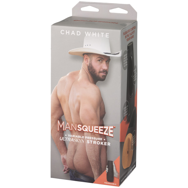 Man Squeeze Chad White Masturbateur Image de l'emballage 90