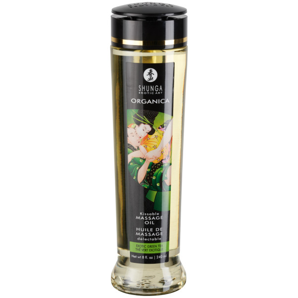 Shunga Organica Sensual Kissable Huile de Massage 240 ml Image de l'emballage 91