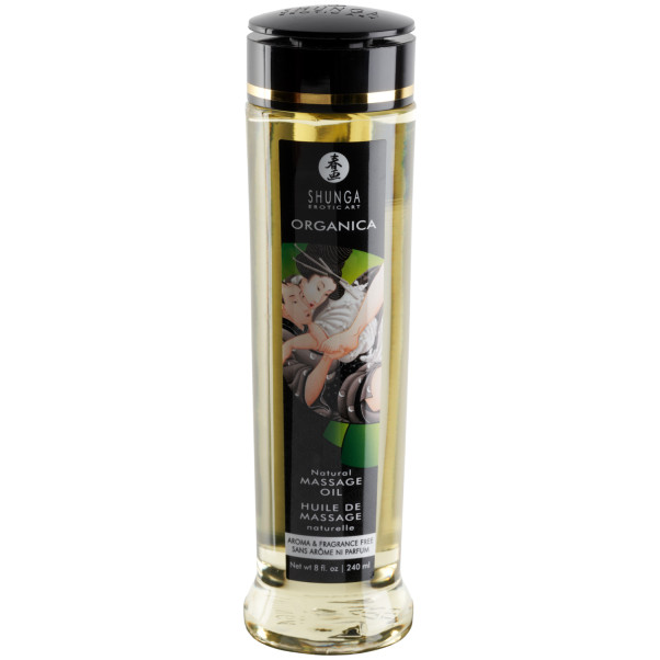Shunga Organica Sensual Kissable Huile de Massage 240 ml Image de l'emballage 90
