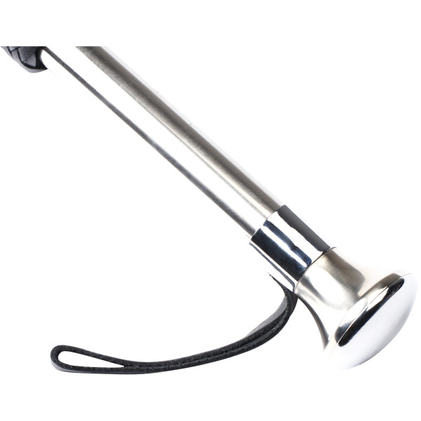 Zado Fouet Large en Cuir avec Manche en Acier 55 cm Image du produit 3