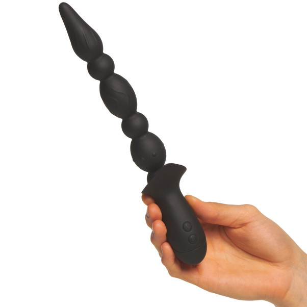 obaie Triple-motor Perles Anales Rechargeable Image du produit avec des mains 50