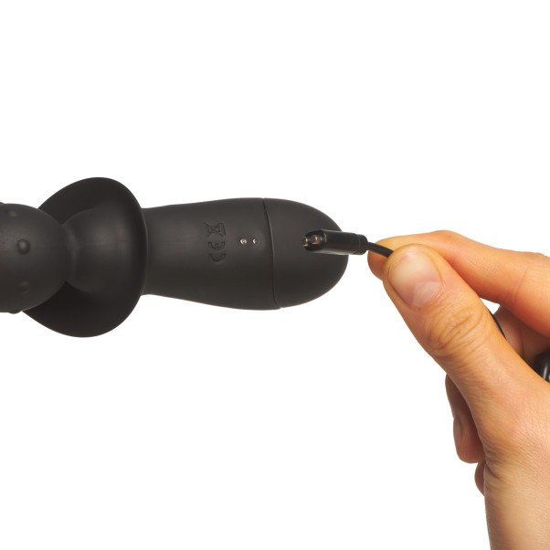 obaie Triple-motor Perles Anales Rechargeable Image du produit avec des mains 51