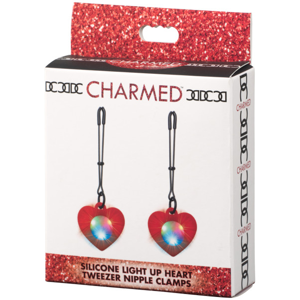 Charmed Light Up Heart Tweezer Pince-tétons Image de l'emballage 90