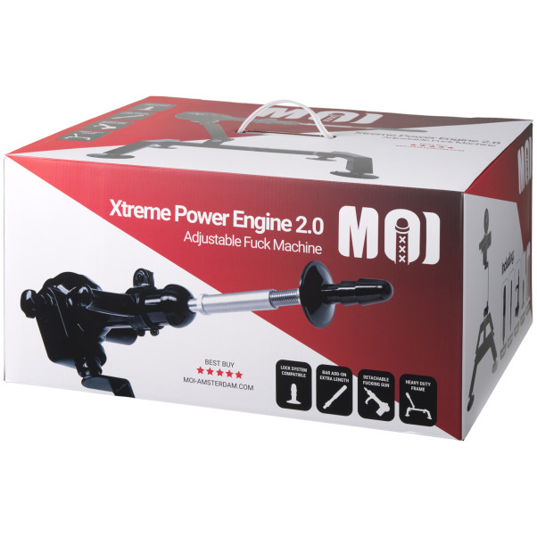 MOI Xtreme Power Engine 2.0 Machine Sexuelle Réglable Image de l'emballage 90