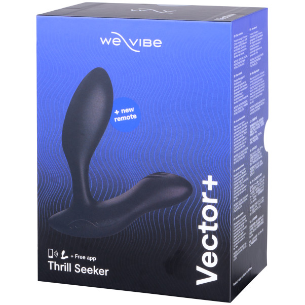 We-Vibe Vector+ Masseur de Prostate Vibrant Connecté Image de l'emballage 90
