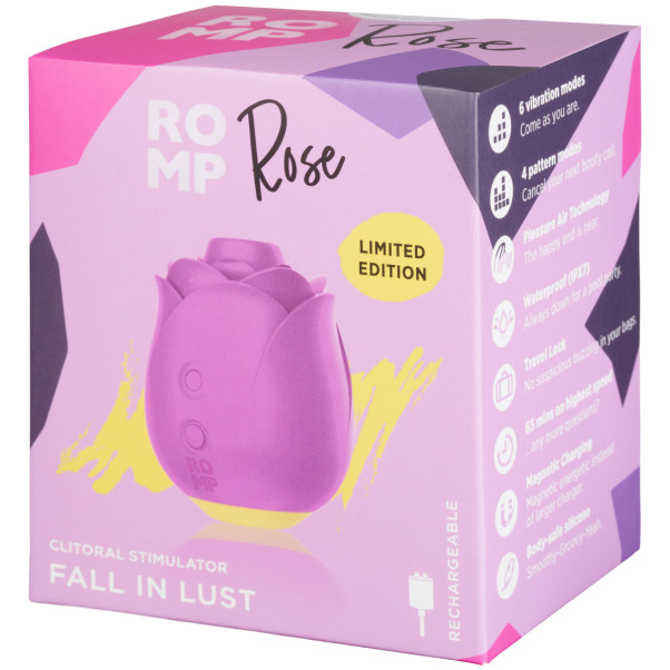 ROMP Rose Stimulateur Clitoridien Image de l'emballage 90