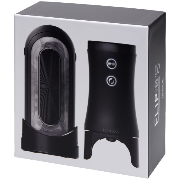 TENGA Flip Zero Electronic Vibrotation Handjob Machine Masturbateur Image de l'emballage 90