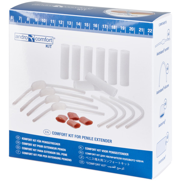 Andromedical Andropenis Comfort Kit pour Agrandisseur de Pénis Image de l'emballage 90
