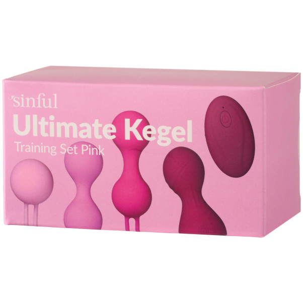 Sinful Ultimate Kegel Kit d'Entraînement Rose Image de l'emballage 90