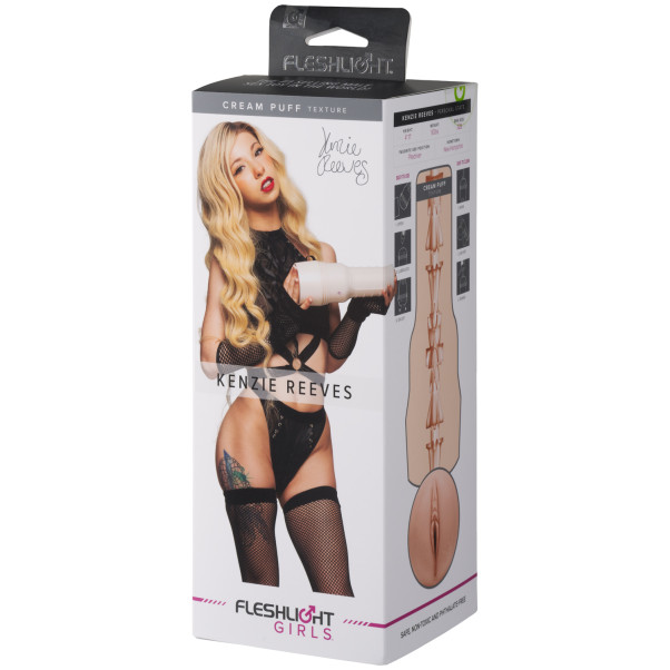Fleshlight Girls Kenzie Reeves Cream Puff Masturbateur Image de l'emballage 90
