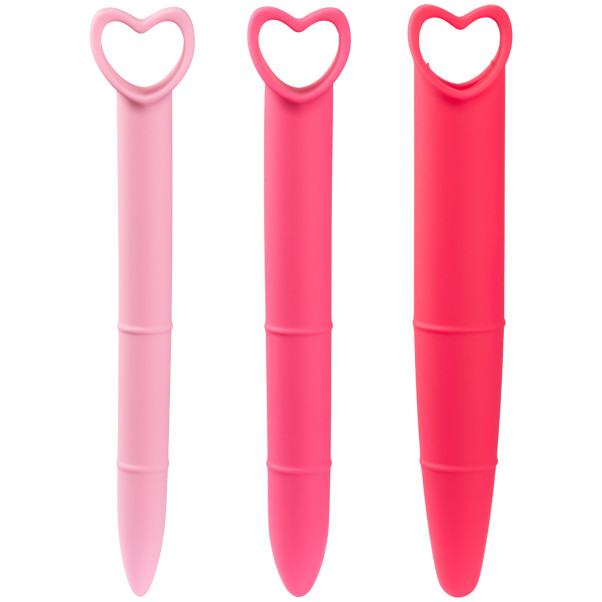 Mae B. Intimate Health Ensemble de Dilatateurs Vaginaux en Silicone 3 pcs Image du produit 1
