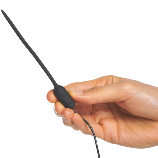Ouch! Sonde Urétrale Vibrante Télécommandée Image du produit avec des mains 50